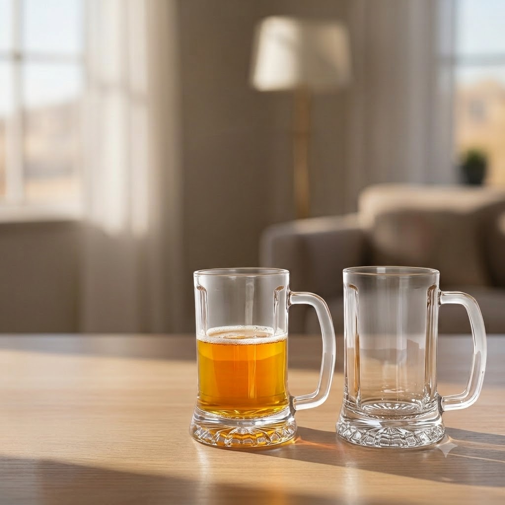 Frosted Beer Glass