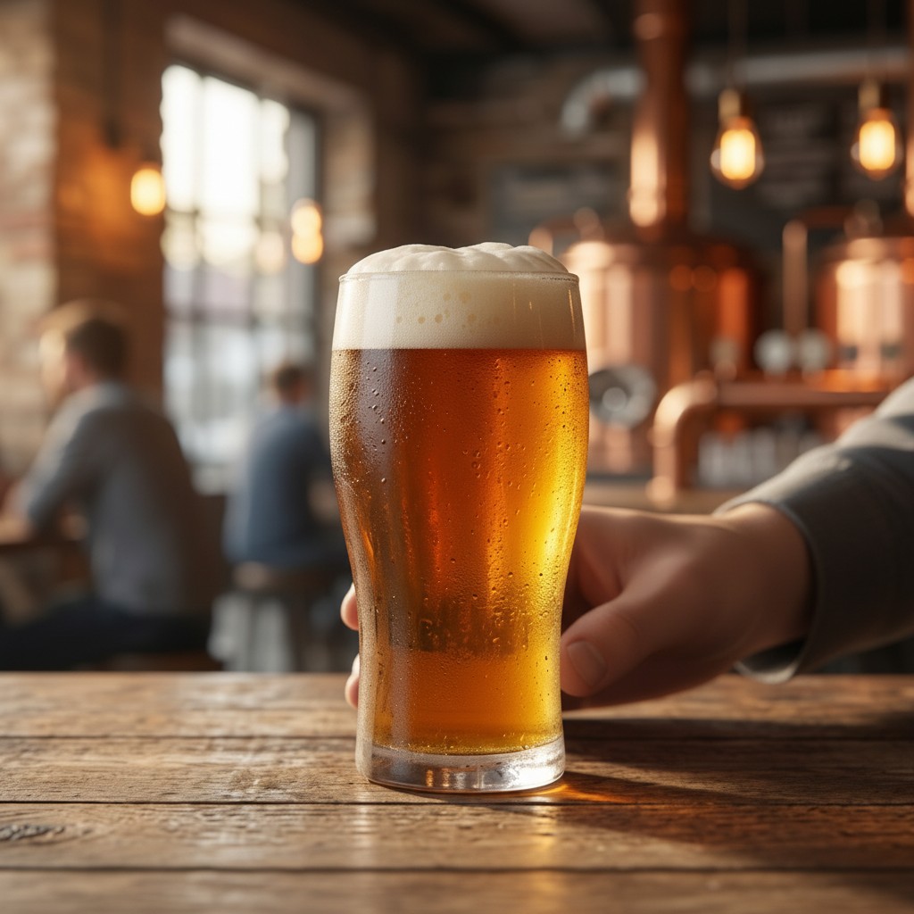 Elegant Beer Glass