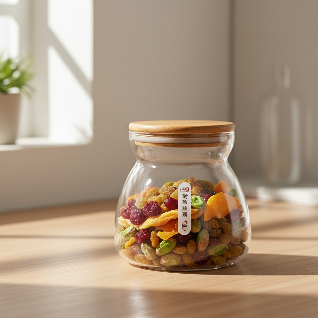 Premium Glass Cookie Jars