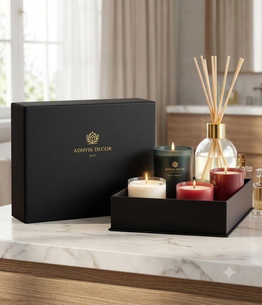Decorative Candle Gift Box