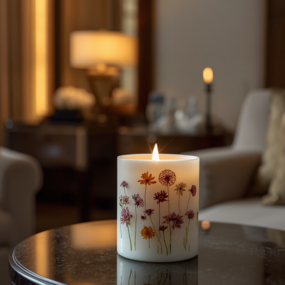 Pillar Wax Candle