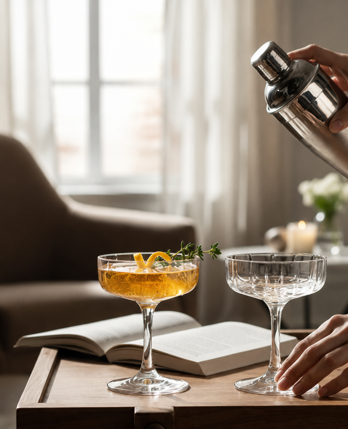 Modern Wine Glass